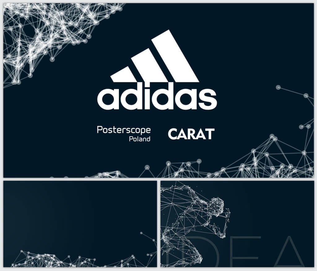 adidas prezentacja szablon graficzny