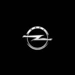 Opel logo bw